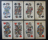 c.1885 Austrian Tarock Tarot Josef Glanz 54/54 Vienna