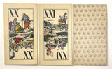 c.1885 Hungarian Tarock Tarot Reszveny-Tarsulat 42/42 Budapest