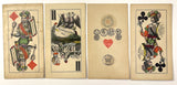 c.1885 Hungarian Tarock Tarot Reszveny-Tarsulat 42/42 Budapest