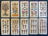 19th Century Italian Tarot Cards Bordoni c.1890 Milan Italy 78/78