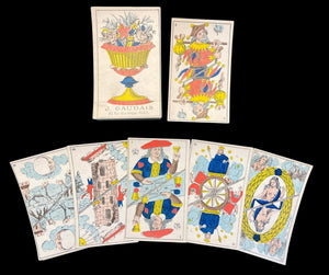 c.1870 J. Gaudais Tarot Piemontese