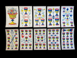 c.1870 J. Gaudais Tarot Piemontese