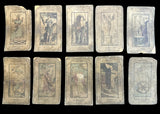 c.1890 Grand Etteilla Tarot Type II Cards, published by Z. Lismon, Paris