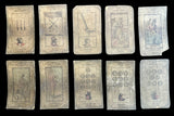 c.1890 Grand Etteilla Tarot Type II Cards, published by Z. Lismon, Paris