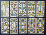 c.1885-90 Lequart Tarot de Besançon 77/78 cards