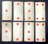 c.1870  Austrian Monkey Tarot by Josef Glanz