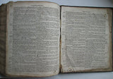 1821 Welsh Holy Bible, rare 1588 Morgan translation reprinted by Richard Jones