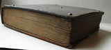 1821 Welsh Holy Bible, rare 1588 Morgan translation reprinted by Richard Jones