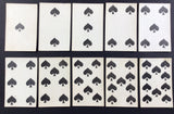 c1820-30 French Playing Cards Paris Pattern Gatteaux 52/52 Old Rare Standing Courts