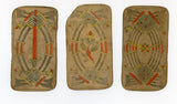 c.1839 Tarot Marseille Suzanne Bernardin/Bernardin Suzanne 12 cards