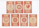 1867 Oracle Planetaires, Sorcier du XIXe siècle: Tarot Parisiens, by A. de. Para d'Hermes