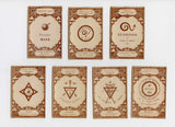 1867 Oracle Planetaires, Sorcier du XIXe siècle: Tarot Parisiens, by A. de. Para d'Hermes