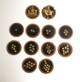 c.1900 "Moghul Ganjifa", 90/96 cards