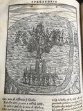 1544 La Comedia, Dante Alighieri, 1st Vellutello Ed.