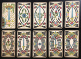 c.1900 Tarot Besançon B.P. Grimaud 77/78 Cards + 1 optional replacement card