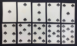 c1790 Old French Playing Cards G. de Paris 52/52