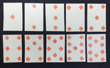 c1790 Old French Playing Cards G. de Paris 52/52