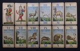c.1901 Belgian Animal Tarot Geûens-Seaux