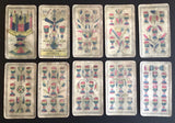 c.1885, Amedeo Candiani, in Novara. Piemontese, incomplete 77/78 cards