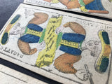 c.1870 Piedmont Tarot by an unknown maker, incomplete 44/78