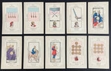 c.1875 Lismon Etteilla Tarot Type II Cards
