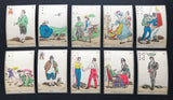 19th Century Sibylle des Salons Cards H. Pussey c.1885 Paris 52/52 Box & Booklet