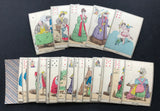 19th Century Sibylle des Salons Cards H. Pussey c.1885 Paris 52/52 Box & Booklet