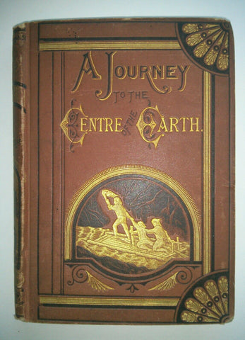 1874 Jules Verne A JOURNEY TO THE CENTRE OF THE EARTH 2nd American Edition