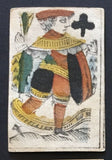 18th Century French Playing Cards Provence 12 Courts Montpellier Painted Stencil