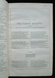 1839 The Fairie Queene EDMUND SPENSER Epic Elizabethan Poem 1/2 Marbled Leather